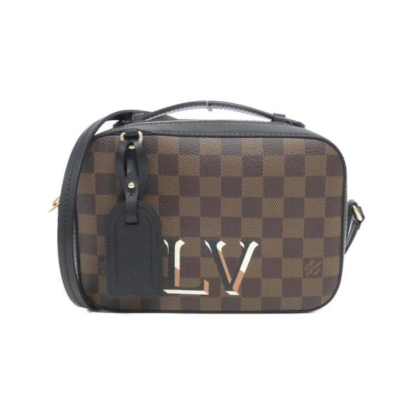 LOUIS VUITTON Black Damier Shoulder Bag - Picture 1 of 8